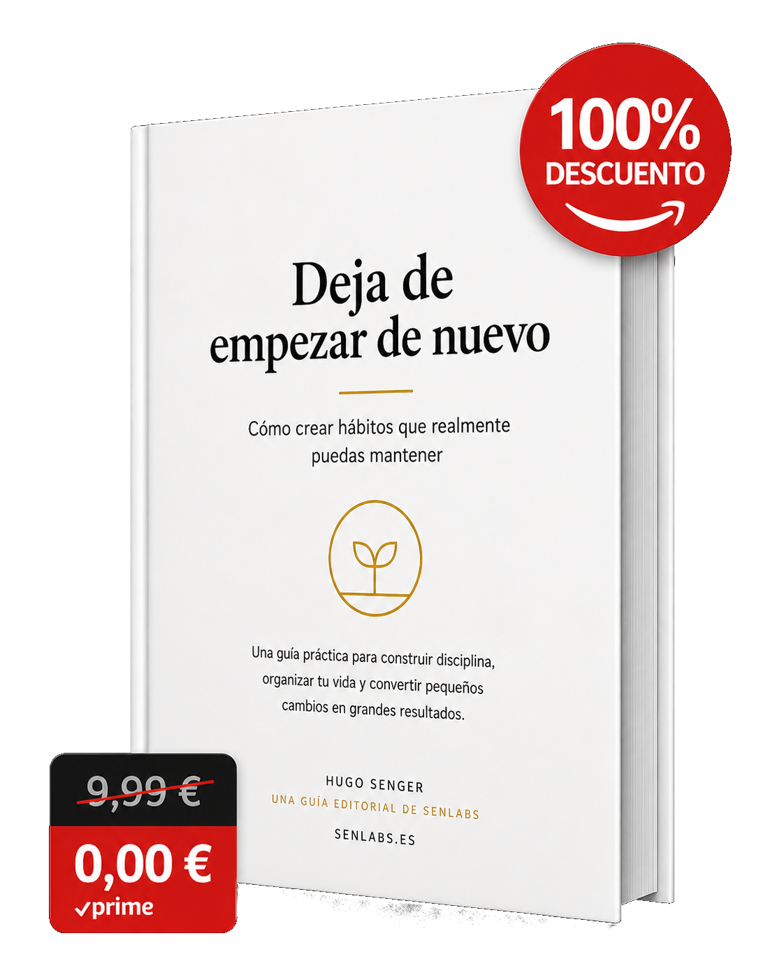 Ebook «Deja de empezar de nuevo» — 100% descuento, gratis al registrarte